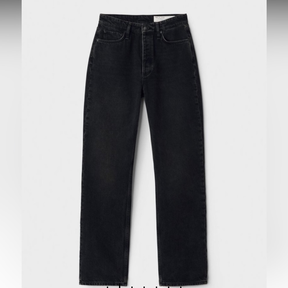 NWT Rag & Bone “Alex” High-Rise Straight jeans